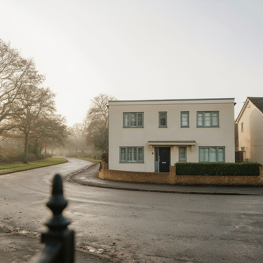 Gerenoveerde bungalow met grijsgroene kunststof kozijnen in een rustige straat in Pijnacker