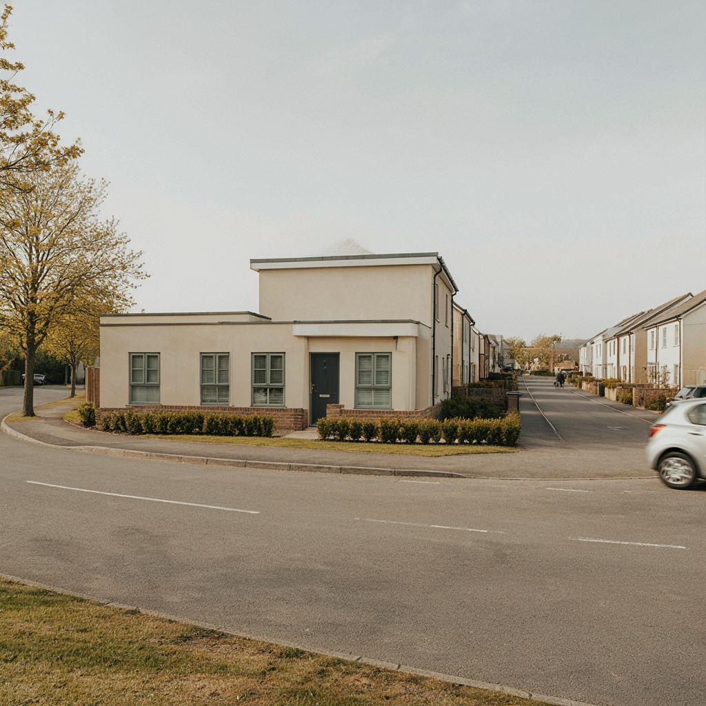 Gerenoveerd hoekhuis met antracietkleurige kunststof kozijnen in een rustige laan in het Benoordenhout.