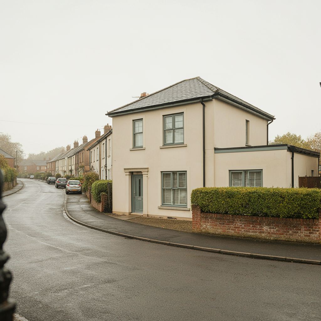 Vrijstaande woning in bosrijke buurt van Wassenaar met houtlook kunststof kozijnen